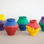 Ai Weiwei Colored Vases