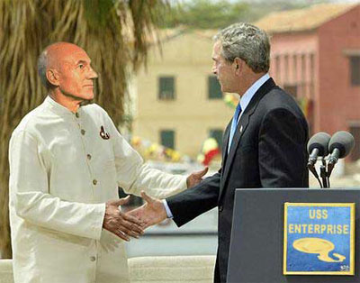 Bush-and-Jean-Luc-Picard